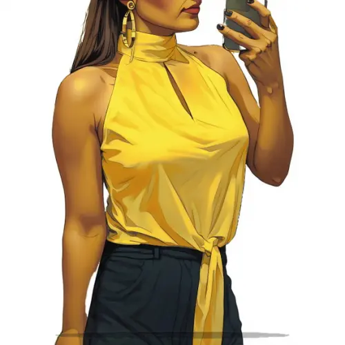 Molde Digital de Blusa Feminina Cava Americana P ao Xxg