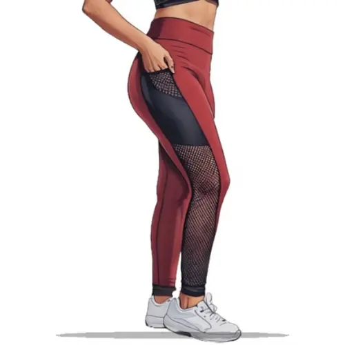 Molde Digital de Calça Legging Academia Transparencia P - Gg