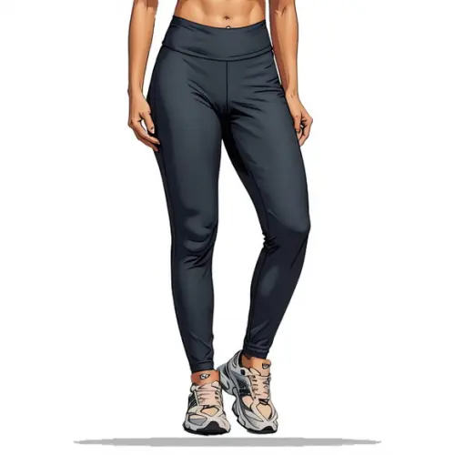 Molde Digital de Calça Legging Fem sem Costura Lateral P-gg