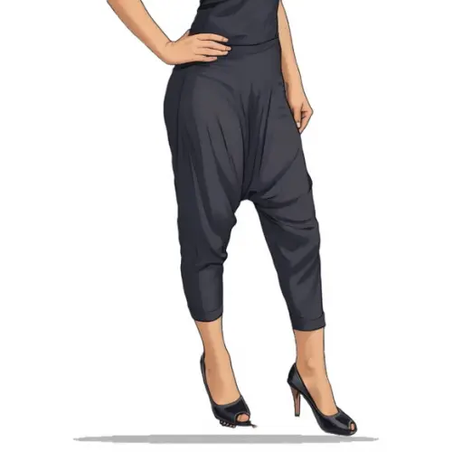 Molde Digital de Calça Saruel Feminina do 36 ao 52 em pdf