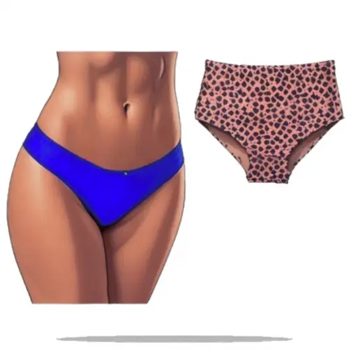 Molde Digital de Calcinha Tanga + Calcinha Senhora Pp ao Xg