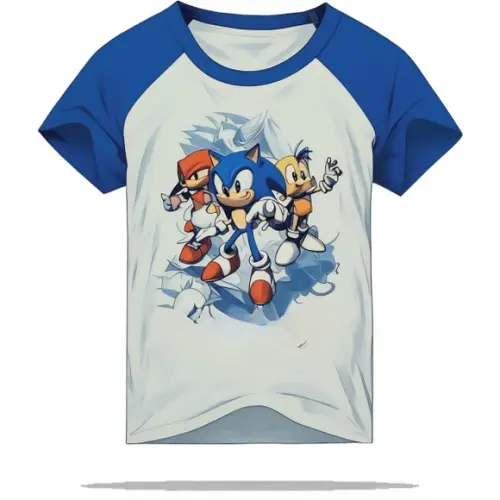 Molde Digital de Camiseta Raglan Infantil de 2 a 16 Anos