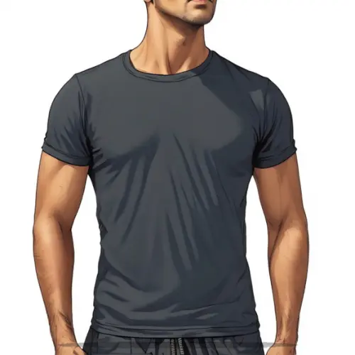 Molde Digital de Camiseta Proteção Uv Dry Fit Masc P ao Gg