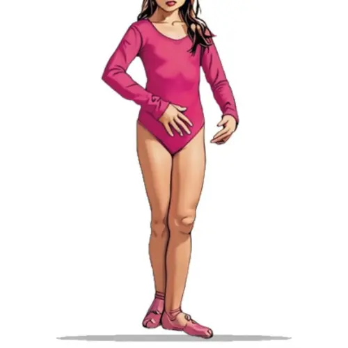 Molde Digital de Collant Infantil de 1 a 14 Anos em pdf