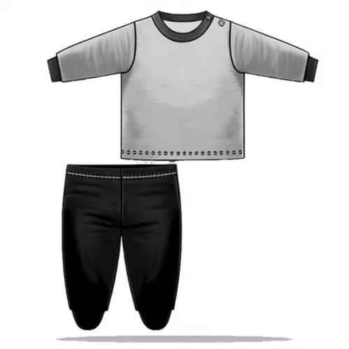 Molde Digital de Conj de Blusa e Calça Bebê Rn ao Gg