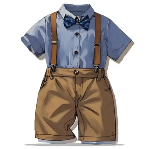 Molde Digital de Conjunto com Suspensorio Bebe P ao Gg