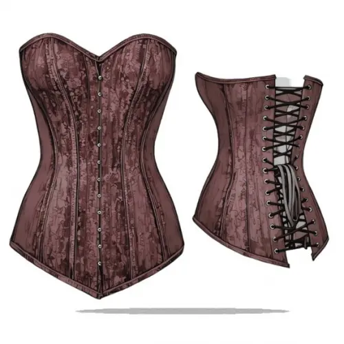Molde Digital de Corset Corselet Fem Adulto 36 ao 44