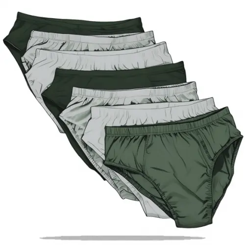 Molde Digital de Cueca Básica Adulto do Pp ao Gg
