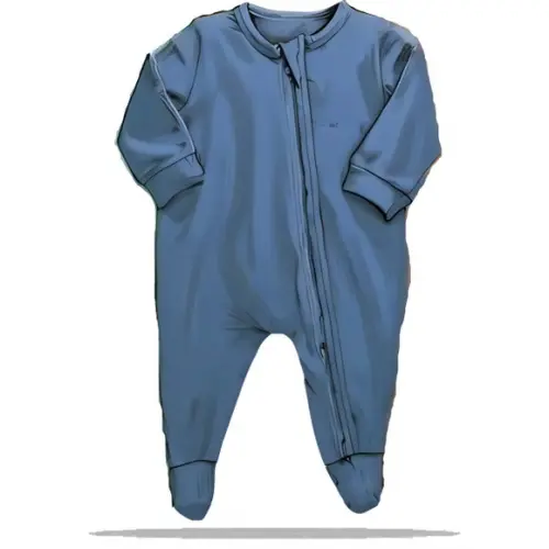 Molde Digital de Macacao Bebe Gola Padre com Pezinho Rn - Gg