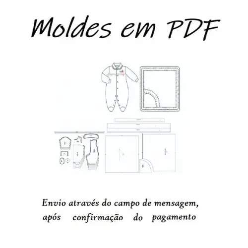 Molde Digital De Macacão Feminino E Manta
