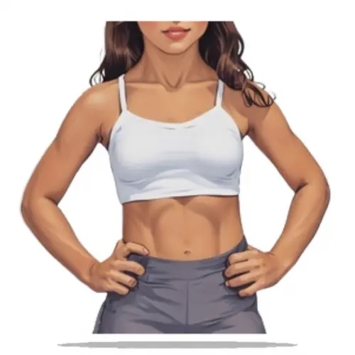 Molde Digital de Top Cropped Alcinha Inf 2 ao 14