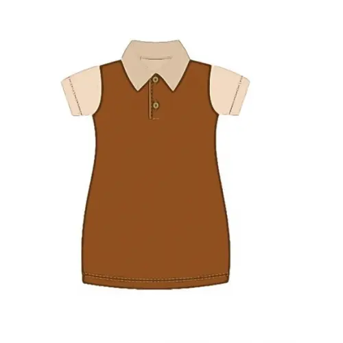 Molde Digital de Vestido Polo Infantil de Costura Fácil
