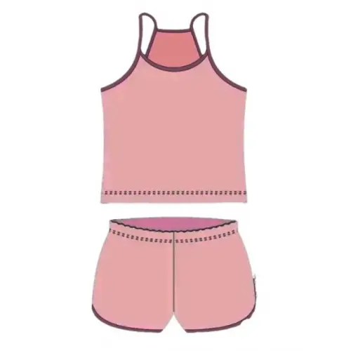 Molde Digital Modelagem de Conjunto Baby Doll Infantil