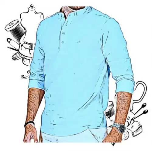 Molde Digital pdf de Camisa Masc Gola Padre P ao Xxg #372