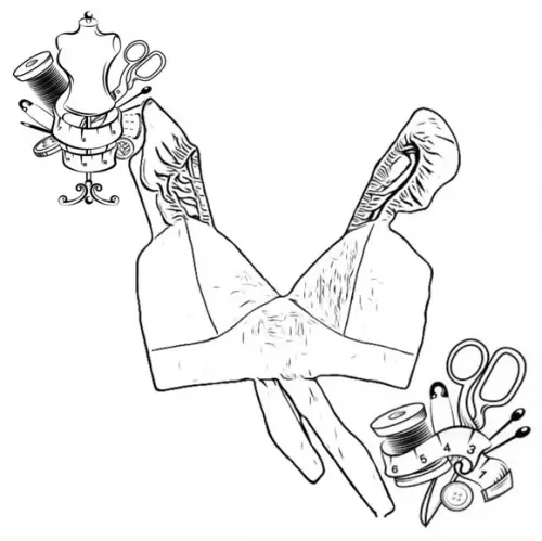 Molde Digital pdf de Cropped Adulto do P ao Xxg #182