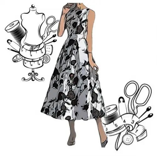 Molde Digital pdf de Vestido Adulto Gode P ao Gg #299