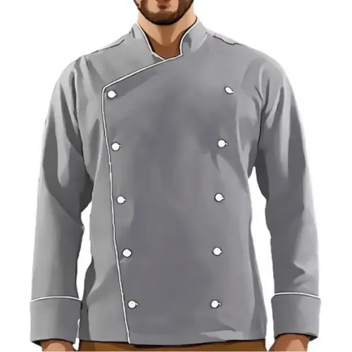 Molde Dolmã Chef de Cozinha Masculina P ao Gg