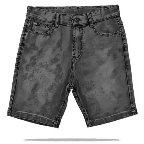 Molde em pdf de Bermuda Jeans Masculina Tradicional 36 ao 54