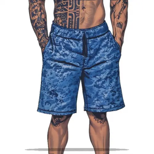 Molde em pdf de Bermuda Moletom Masc P ao Gg