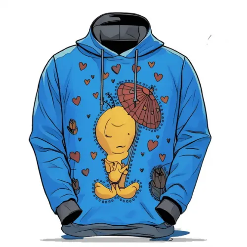 Molde em pdf de Blusa Agasalho Moletom Inf com Touca 2 ao 14
