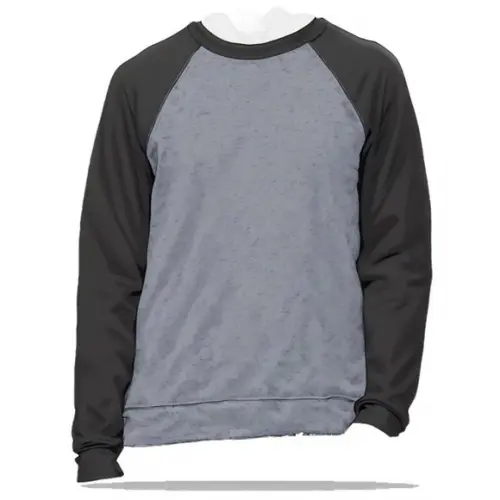 Molde em pdf de Blusa Agasalho Moletom Raglan Adulto Pp - Gg