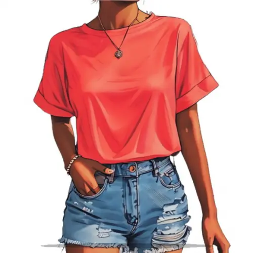 Molde em pdf de Blusa Fem sem Costura Manga P ao Xxg
