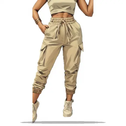 Molde em pdf de Calça Jogger Feminina Adulto do Pp ao Gg