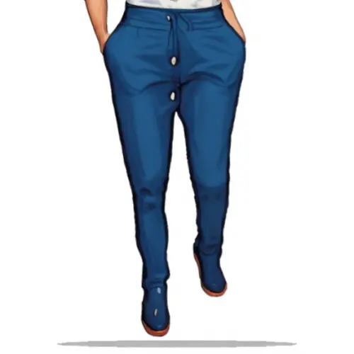 Molde em pdf de Calça Moletom Abrigo Feminina do P ao Gg