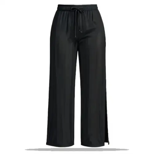 Molde em pdf de Calça Pantalona Fenda Cós Elastico P ao Gg