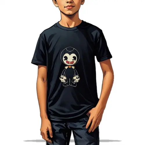 Molde em pdf de Camiseta Tradicional Infantil de 2 a 16 Anos