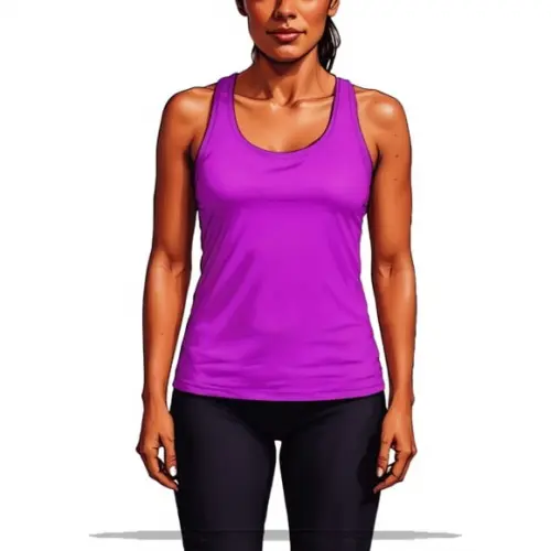 Molde em pdf de Camiseta Regata Feminina Adulto P ao Xxg