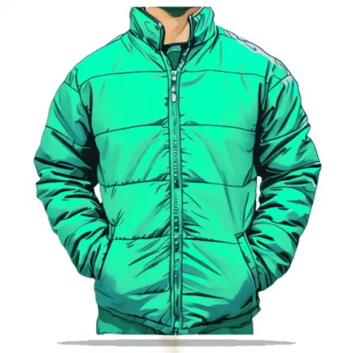 Molde em pdf de Jaqueta com Enchimento Nylon Masc P ao Gg