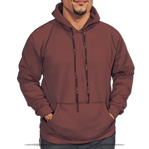 Molde em pdf de Moletom Canguru com Capuz Plus Size 46 ao 56
