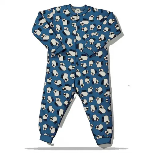 Molde em pdf de Pijama Macacao Inf Plush Soft 1 a 10 Anos