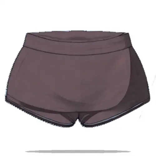 Molde em pdf de Short Saia Uniforme Escolar Inf 4 a 14 Anos