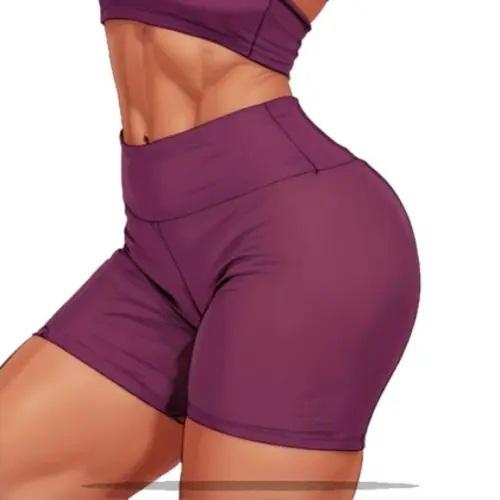 Molde em pdf de Short Fitness Fem sem Cost Lat Pp ao Xxg