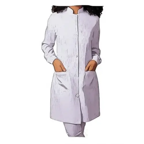 Molde Jaleco Feminino Gola Padre Pp ao Xg
