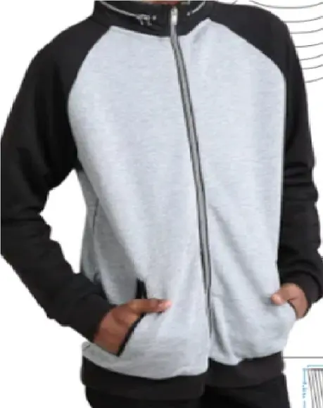 Molde Jaqueta Raglan Infantil Masculino (1 aos 14 Anos)