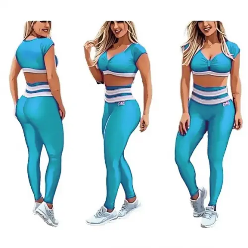 Molde Legging e Top Fitness P ao Gg