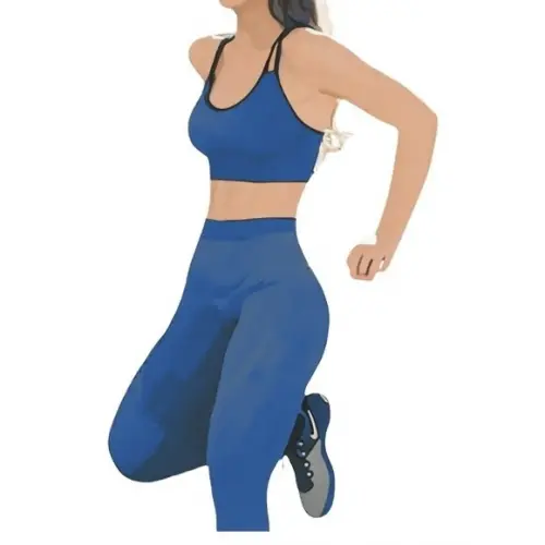 Molde Legging Cós Alto + Top Alça Dupla Fitness P ao Gg