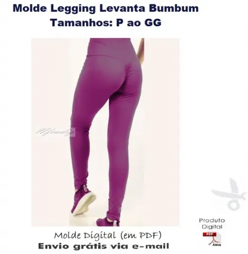 Molde Legging Levanta Bumbum #296