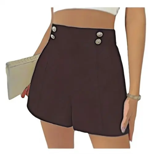 Molde Lindo Short Fem Casual P ao Xg #609