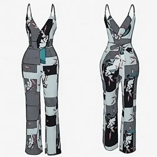 Molde Macacao Feminino Pantalona Alças P ao Gg