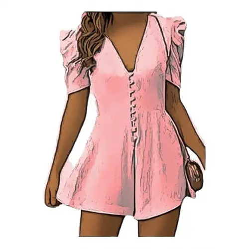 Molde Macaquinho Feminino Alfaiataria em pdf P ao Gg