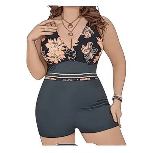 Molde Maio Macaquinho Feminino Praia Natação P ao Xxg