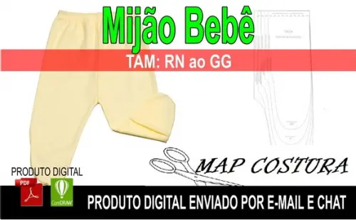 Molde Mijão Bebê
