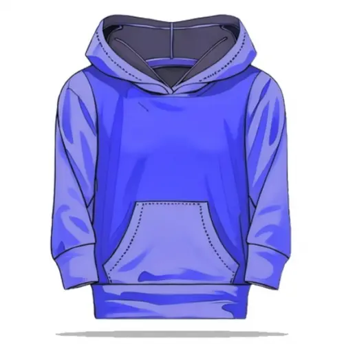 Molde Modelagem Blusa Moletom Adulto com Capuz Pp ao Xg