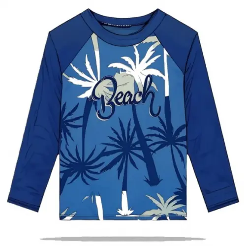 Molde Modelagem Camiseta Inf Proteção Uv Raglan 2 a 14 Anos