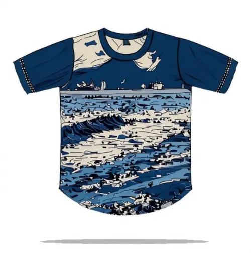 Molde Modelagem Camiseta Longline Infantil 2 a 16 Anos