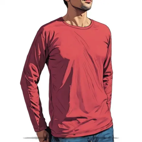 Molde Modelagem Camiseta m Longa Trad Gola Careca Pp ao Gg
